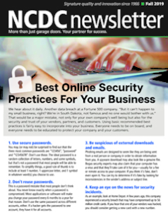 NCDC Newsletter - Best Online Security Practices for Your Business